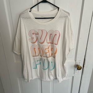 Graphic Oversized Boyfriend T-Shirt